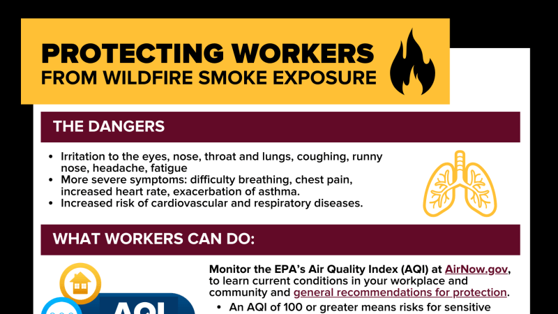 Protecting Workers from Wildfire Smoke Exposure