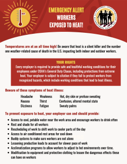 Heat Emergency Alert 