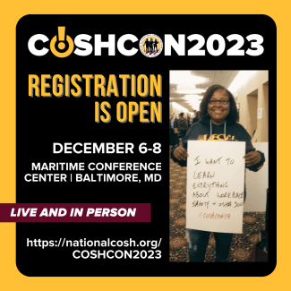 COSHCON2023 Registration is opn