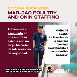 Mar-Jac Poultry and Onin Staffing Docena Sucia 2024