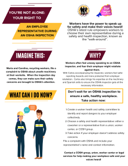 2024 Walk-around Rule Fact Sheet
