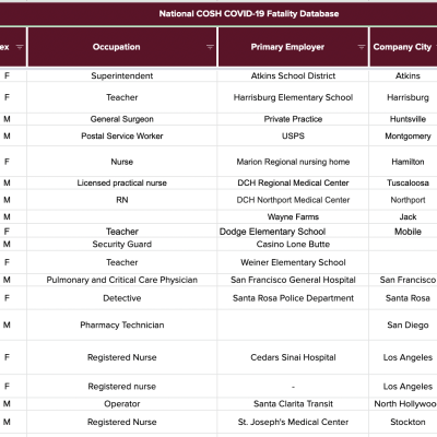 COVID-19 Fatalities Database